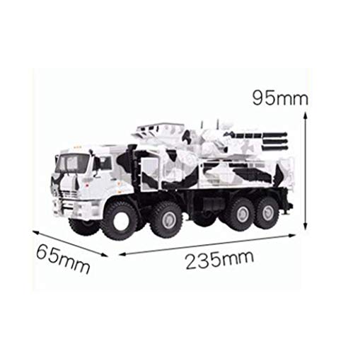 XHH Panzermodell Militärpanzermodell, Maßstab 1:43 Kamaz-6560 Pantsir-S1 Luftverteidigungssystem Modell der UDSSR… – Bild 7