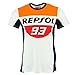 Honda Repsol Marc Marquez 93 Moto GP White Panel T-shirt Official 2017