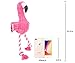 Pet Knots Squeak Plush Dog Toy Cat Toy,Puppy Chew Toy with Ropes,Teeth Clean Doll,Best Friend for Dog/Cat/Other Animals,15.7 Inch Flamingo Also For Kids Children