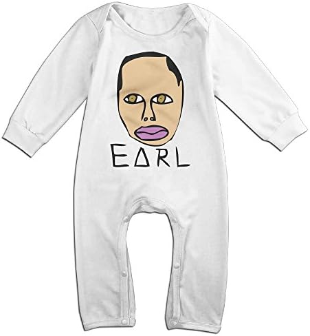 Ahey Newborn Odd Future Earl Long Sleeve Climbing Clothes 6 M