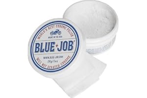 Blue Job Chrome Exhaust Polish (Removes Exhaust Pipe Bluing) - 28g /1oz Tub
