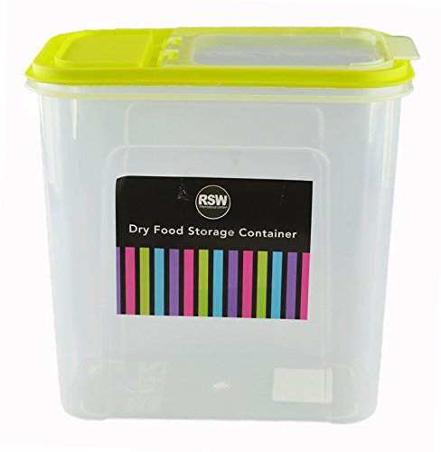 "Brights" Dry Food Storage Container Great for Cereal and Food Storage