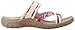 Skechers Women's Reggae Zig Swag Flip Flop,Natural 7 M US