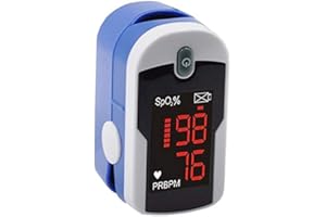 CONCORD HEALTH SUPPLY Concord Sapphire Fingertip Pulse Oximeter with Reversible Display, Carrying Case and Lanyard