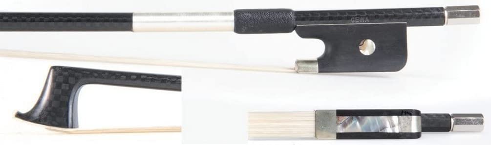 GEWA viola bow, Carbon Advanced, 4/4, nickel silver, selected quality