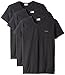 Diesel Men's Randal 3-Pack Essentials Crew Neck T-Shirt, Black, Small