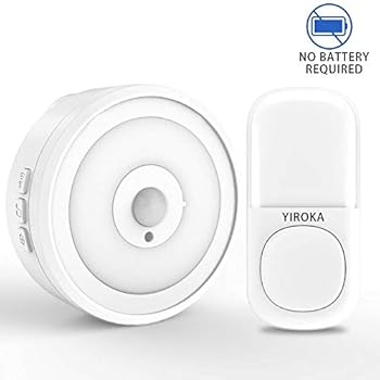 1byone Easy Chime Wireless Doorbell Kit, 1 Receiver & 1