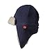 Zutano Cozie Fleece Unisex Toddler and Baby Trapper Hat, Cold-Weather Hat for Little Boys and Girls, Denim Navy, 12 Months