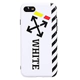 iPhone 7/8 Case Street Fashion Design, Flexible Durable Full-Protective Back Case Cover for iPhone 7/8 4.7inch (White)
