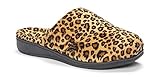 Vionic Women's Indulge Gemma Slipper Tan Leopard 12