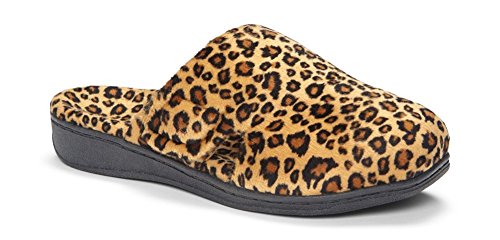 Gemma Orthotic Slipper Tan Leopard, 9