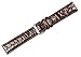deBeer - Alligator Grain Leather Replacement Watch Band Strap - Extra Long Length - 8.75