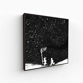 Canvas Wall Art for Living Room, Bedroom Portrait Framed Canvas Prints for Home Decoration Ready to Hang - 16x16 inches