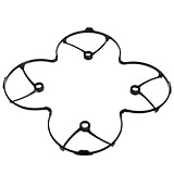 Hubsan X4 H107L Quadcopter Propeller Blades Protection Guard Cover (black)+ 1 HomeTalks Carabiner