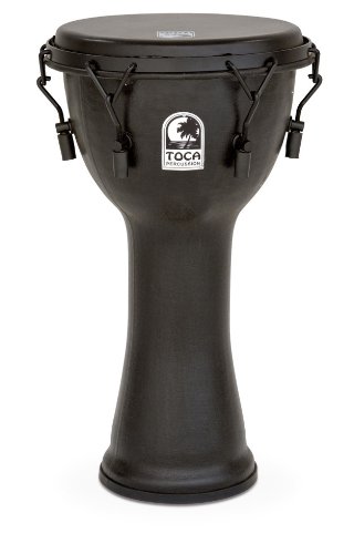 Toca SFDMX-10BM Black Mamba Mechanically Tuned 10" Djembe
