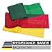 TheraBand Resistance Bands Set, Professional Non-Latex Elastic Band For Upper & Lower Body Exercise, Strength Training without Weights, Physical Therapy, Pilates, Rehab, Yellow & Red & Green, Beginner primary