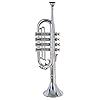 Bontempi-32-3831-4-Notes-Silver-Trumpet-37-cm-Multi-Color-38-cm Bontempi 32 3831 4 Notes Silver Trumpet, 37 cm, Multi-Color, 38 cm