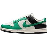 Nike Dunk Low Womens Casual Shoes (IB4363-133, White/Green) Size 9