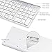Wireless Keyboard and Mouse Combo, 2.4G Compatible with MAC PC Desktop Laptop Ultra-Thin Laptop Desktop, Available for Windows Android (Silvery)