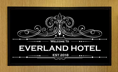 Bang Tidy Clothing Bar Runner Ornate Floral Posh #17 Drip Spill Mat Personalized Bar Gifts - Thumbnail 3