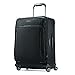 Samsonite Silhouette XV Softside Luggage with Spinner Wheels, Black, Checked-Medium 25-Inch