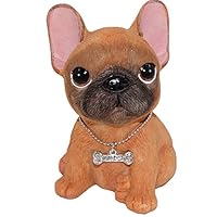 siyaful Lovely French Bulldog Dashboard Toys car Decoration Home Decoration as a Decorations for Your car or Home