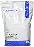 Myprotein Impact Whey Protein Blend, Vanilla, 5.5 lbs (100 Servings)