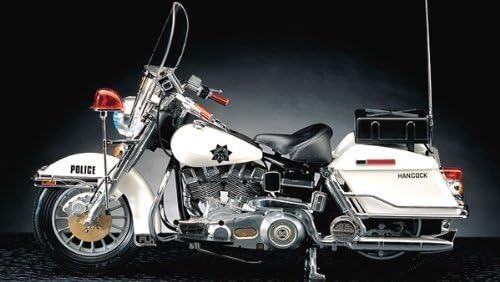 1/10 Harley Davidson Police Motorcycle 15500 - Plastic Model Kit by Academy Models