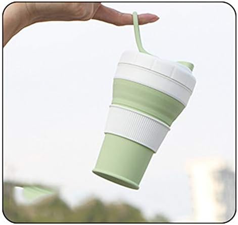 Hot New Folding Silicone Portable Silicone Telescopic Drinking Collapsible coffee cup multi-function folding silica cup Travel