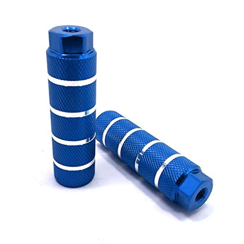 blue bmx pegs