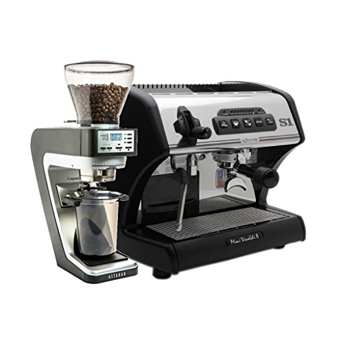 La Spaziale Mini Vivaldi (Black) Espresso Machine, Baratza Sette Grinder Bundle