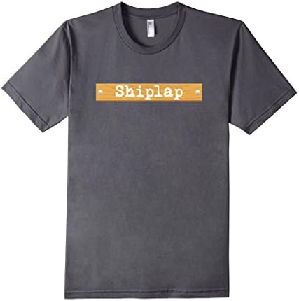 Men's Shiplap DIY Home Improvement Tee Shirt Medium Asphalt