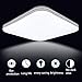 AFSEMOS 6000K LED Ceiling Light Flush Mount 24W 9.84inch Square LED Ceiling Lamp Without Flicker,2050 Lumens, IP44, 80Ra+ (Daylight White)