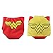 Bumkins Cloth Diaper Snap All-In-One (AIO) or Pocket with Cape, 7-28lbs, DC Comics Wonder Woman