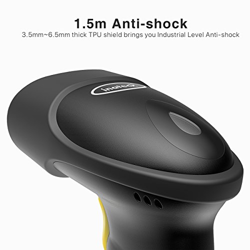 Inateck 2D QR Wireless Barcode Reader for POS, QR Shower, BCST-50