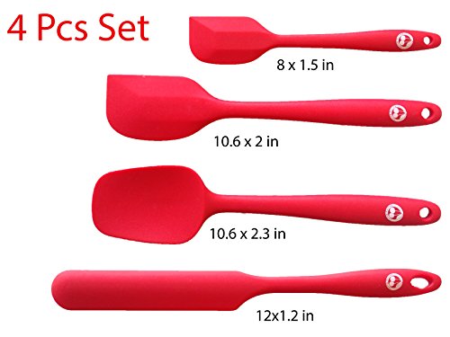Cherry Goods - Silicon Spatula Set - 4pcs SET