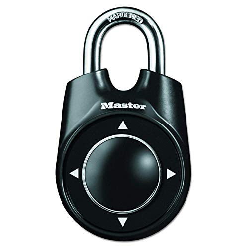 Master Lock 1500iD 4 Pack 2-1/8in. Wide Speed Dial Directional Combination Padlock