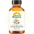 Organic Chamomile (Roman) (2 fl oz) Essential Oil 100% Pure -- Best 2 ounces (59ml) -- Sun Organic