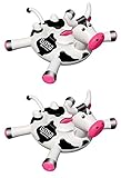 2 Swimline LOL 90268 Swimming Pool Kids Giant Rideable Cow Inflatable Float Toys