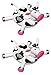 2 Swimline LOL 90268 Swimming Pool Kids Giant Rideable Cow Inflatable Float Toys