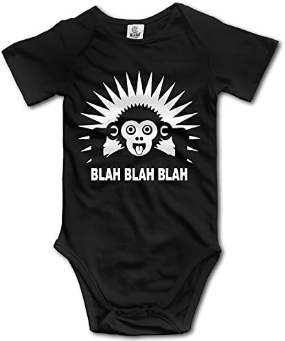 Infant Boys Girls Blah Blah Blah Ape Baby Onesies Bodysuit