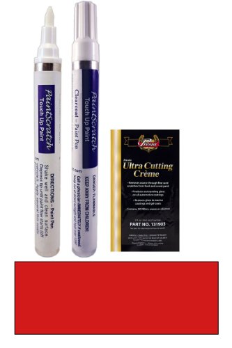 2006 Audi S4 Cabriolet Brilliant Red LY3J/C8 Touch Up Paint Pen Kit - Original Factory OEM Automotive Paint - Color Match Guaranteed