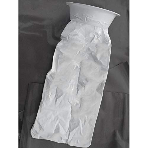 YETOR Emesis Bag,Disposable Vomit Bags, Leakproof Vomiting Bag,Perfect for Seasickness, Car Motion,Kid,Pregnancy Dizziness,Airplane - Portable Waste(25 Pack white)