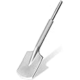 SDS-Max Shank Bits Chisel - 4-1/3" x 18" Clay Spade Alloy Steel Digging Shovel Bit Chisel - for Gardening Landscaping Concret