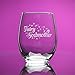 Funny Wine Glass with “Fairy Godmother” Saying, Classic, Stemless Wine Glass for Women