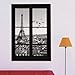 M Y Fly Young Wall Stickers 3D Scenery of Paris Waterproof Wallpaper Room Decals