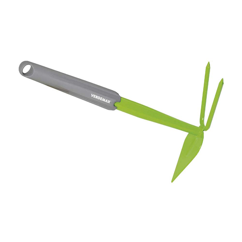 Verdemax 3966 32 cm Warren Hoe with 2 Prong Cultivator