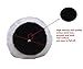 Gracefur 10 Pcs 3 Inch Lambs Wool Polishing Pads with Hook and Loop Back, Soft Sheepskin Buffing Pads for Vehicles, Boat, Furniture, Floors and So On