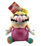 Little Buddy Super Mario Plush - Wario, 9-Inch