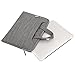 Mosiso Denim Fabric Sleeve Case Cover Bag with Shoulder Strap Only for 12-Inch New Macbook with Retina Display, Gray